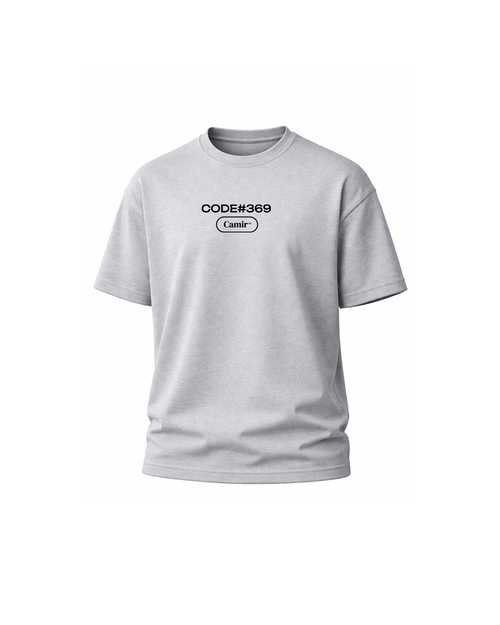 Polera Esencial Code 369 detalle gráfica estampada — Streetwear Hombre Chile | Camir Brand