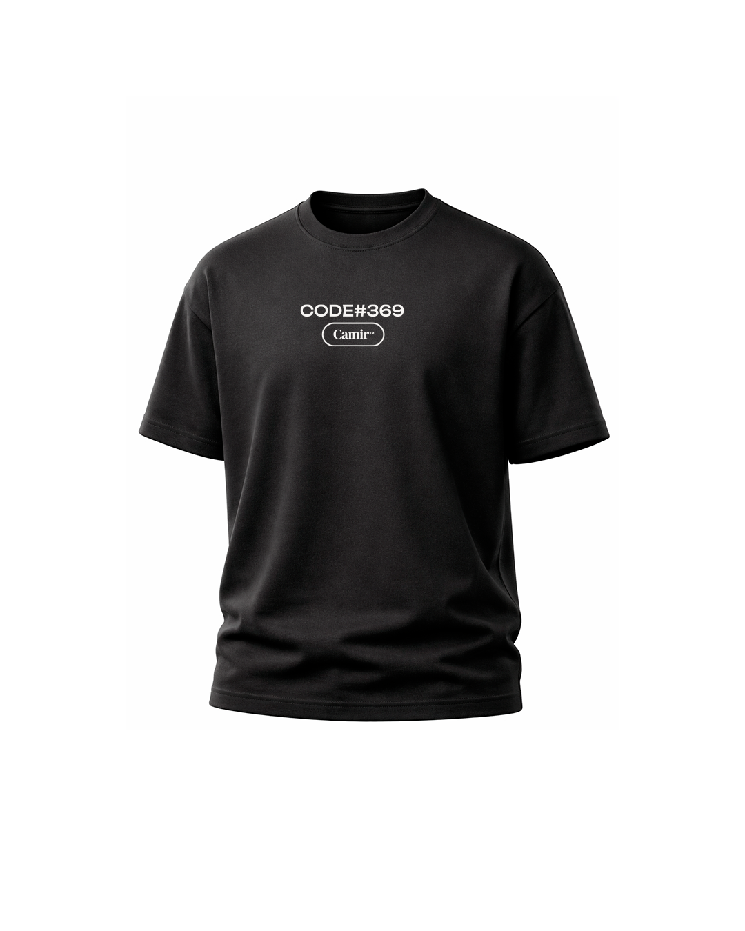 Polera Esencial Code 369 vista frontal código de los visionarios — Camir Brand Chile