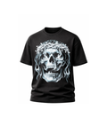 Polera Eternal Smoke vista frontal gráfica calavera DTF — Streetwear Hombre Chile | Camir Brand