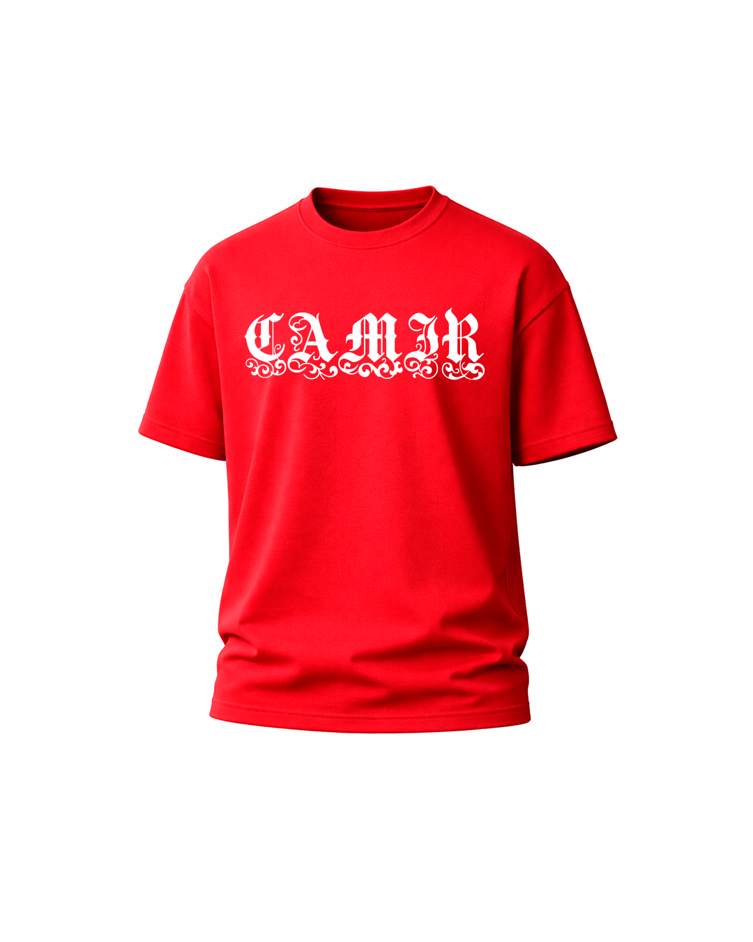 Polera Gothic Logo vista frontal logo gótico estampado — Streetwear Hombre | Camir Brand Chile