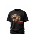 Polera Legends Eladio Carrion vista frontal negra — Streetwear Hombre | Camir Brand Chile