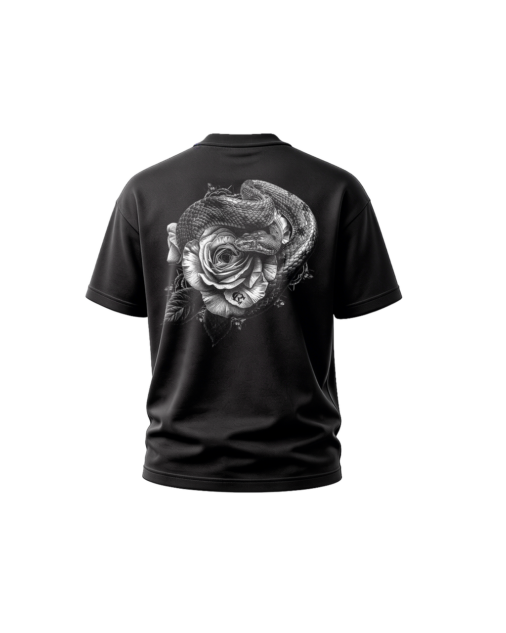 Polera Snake #1 Camir Brand gráfica serpiente vista frontal — Streetwear Hombre Chile